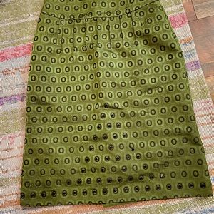 Felicia Green Pencil Skirt size 6